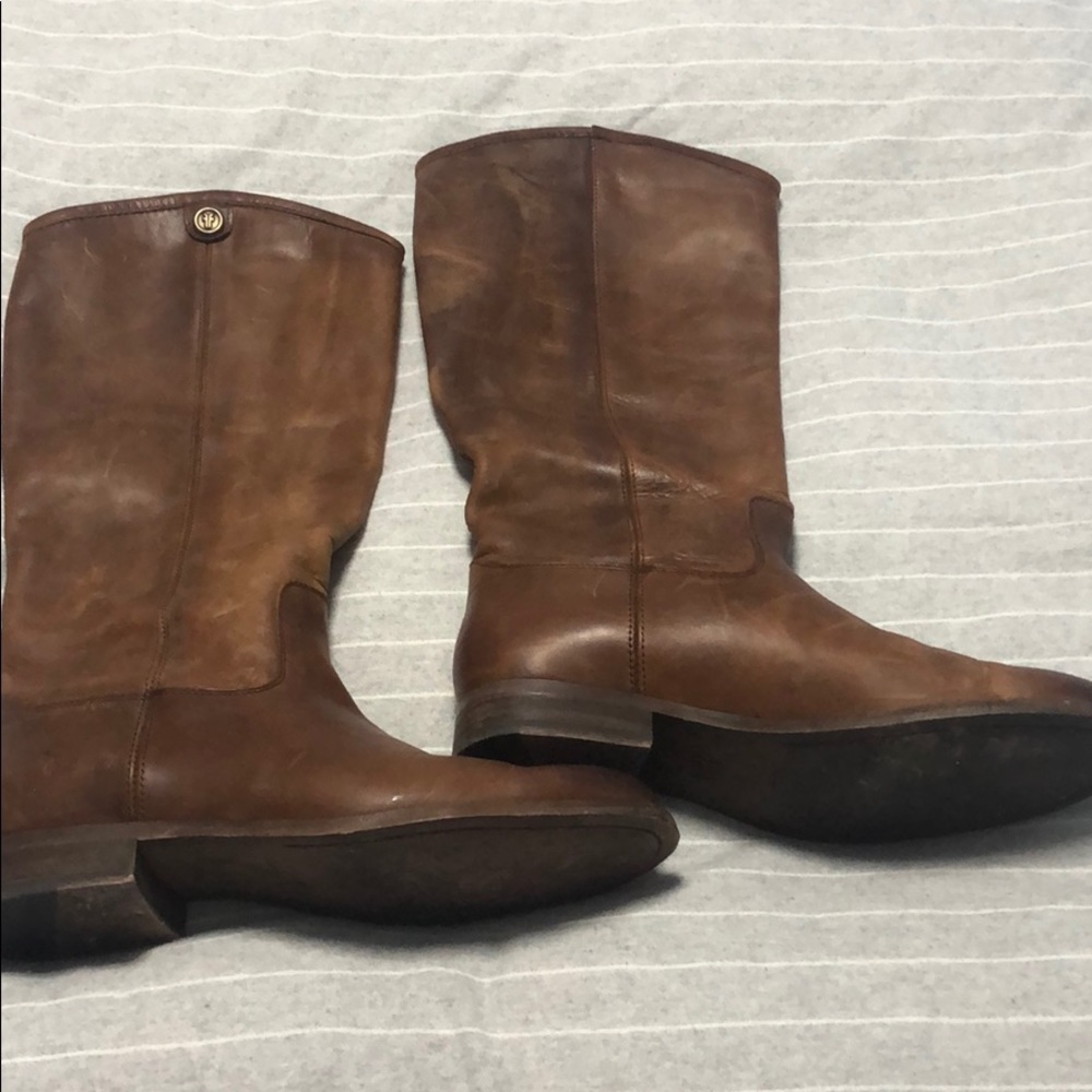 Frye Melissa wide calf boots